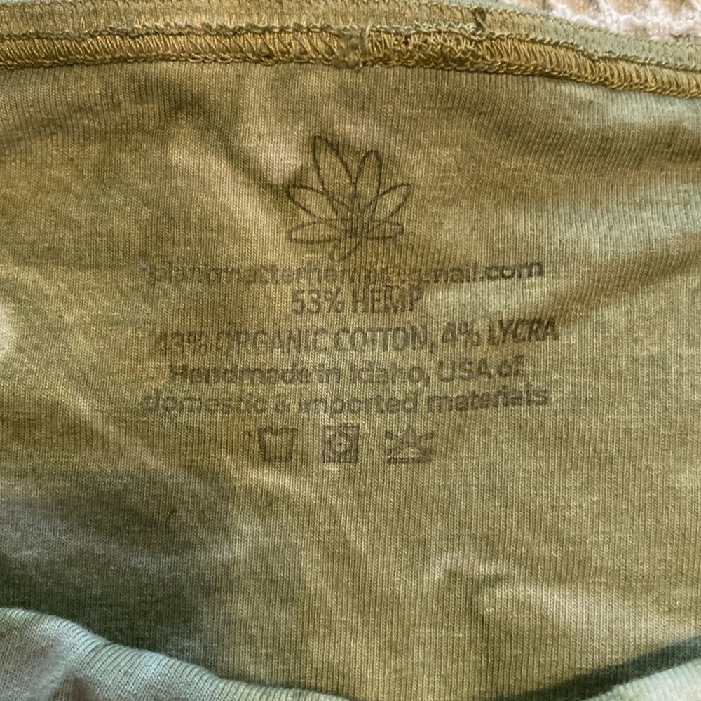 Hemp, organic cotton swim bottoms
